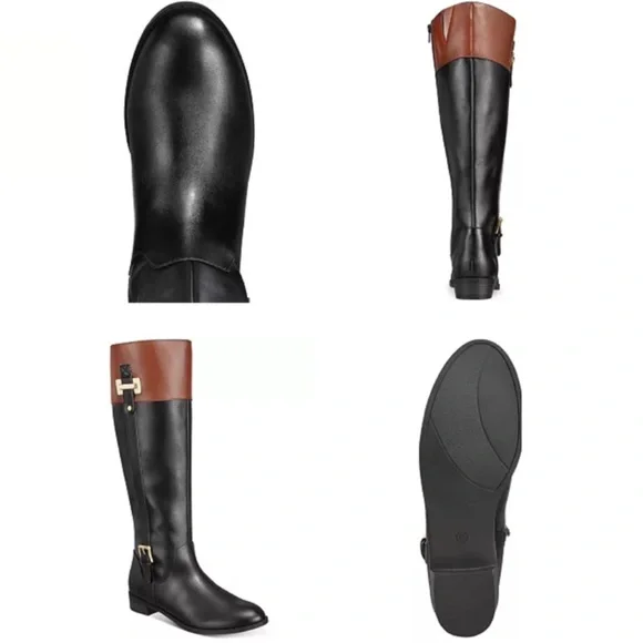 Riding Boots Tall WIDE CALF 17 inches - Picture 5 of 12